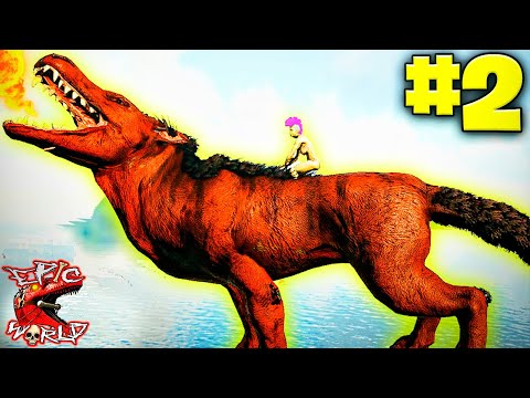 MIS *PRIMERAS BESTIAS* 😱 EPIC WORLD #2 🔥 Ark: Survival Evolved