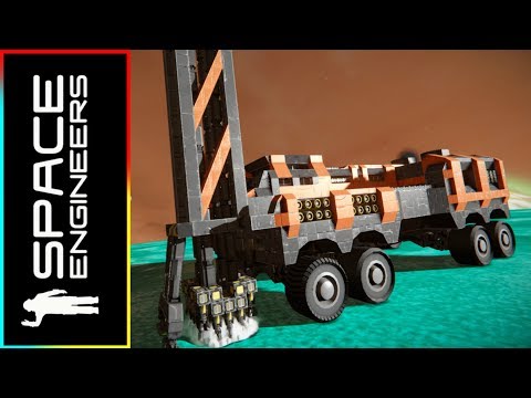 Mobile Drilling Rig – Space Engineers (Vanilla + DLC)