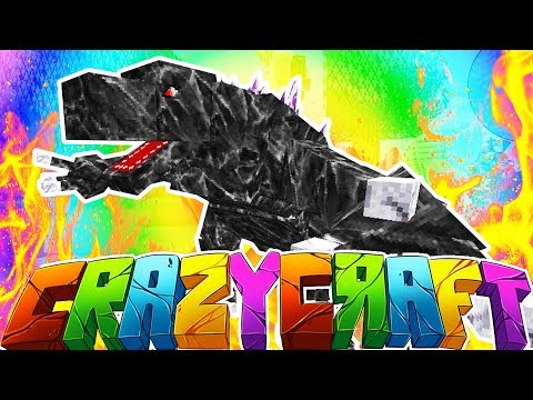 MOBZILLA (THE GODZILLA OF MINECRAFT) – MINECRAFT'S OLDEST MOD PACK CRAZY CRAFT SURVIVAL #13
