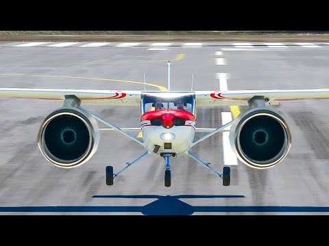 modded Microsoft Flight Simulator is perfectly realistic