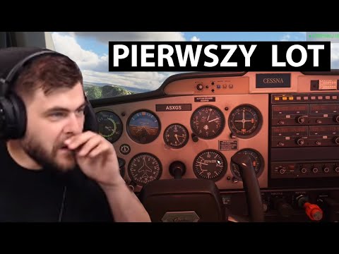 Moje pierwsze chwile jako pilot, nauka latania – Microsoft Flight Simulator / 14.08.2020 (#1)