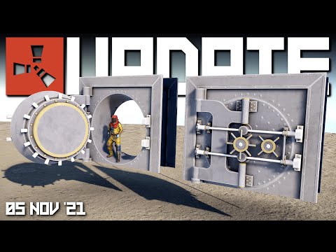 Monthly patch, Snowmobiles, and VAULTS?? | Rust Update 5th November 2021