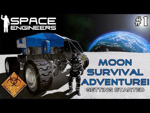 Moon Survival Adventure: Getting Started – A Space Engineers Journey / Part 1