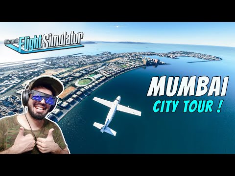 MUMBAI CITY TOUR IN MICROSOFT FLIGHT SIMULATOR 2020 INDIA (4k ultra) #4