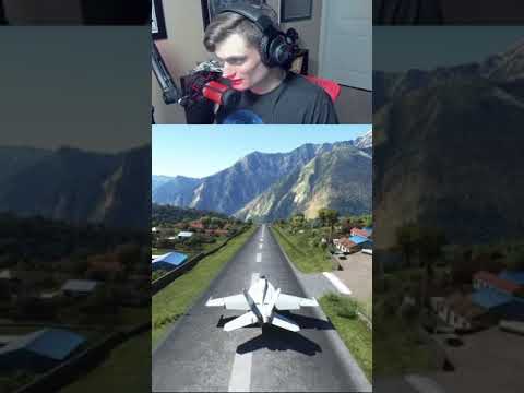 My First Day On Microsoft Flight Simulator😂 #shorts  #microsoftflightsimulator #viral