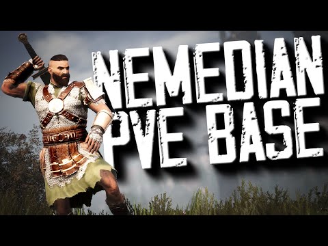 NEMEDIAN PvE BASE! – Conan Exiles (Build Guide)