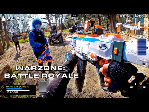 NERF meets Call of Duty | Warzone: Battle Royale (First Person Shooter!)