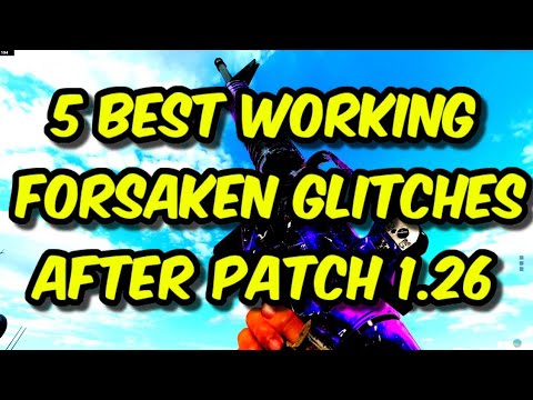 *NEW* BLACKOPS ZOMBIES 5 WORKING FORSAKEN GLITCHES AFTER PATCH 1.26 (CALL OF DUTY COLDWAR)