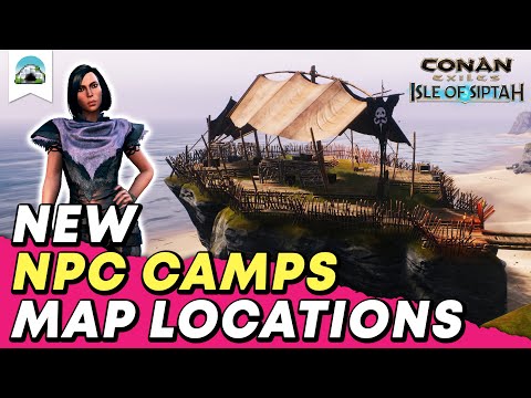 New NPC Camp Locations for capturing Thralls – Guide | Conan Exiles: Isle of Siptah