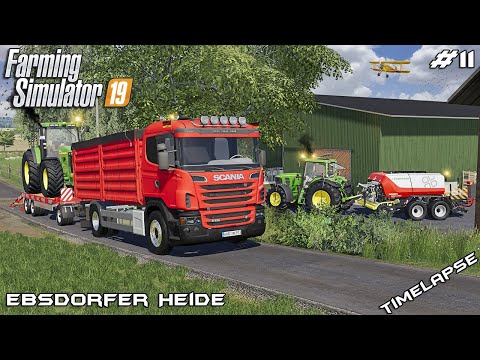 New TRACTOR and testing PÖTTINGER baler | Ebsdorfer Heide | Farming Simulator 19 | Episode 11