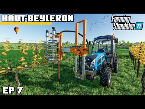 NEW TRACTOR! VINE PRUNING TIME | Farming Simulator 22 – Haut-Beyleron | Episode 7