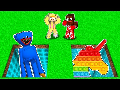 ¡NO ELIJAS EL AGUJERO EQUIVOCADO! HUGGY WUGGY DE POPPY PLAYTIME VS POP IT