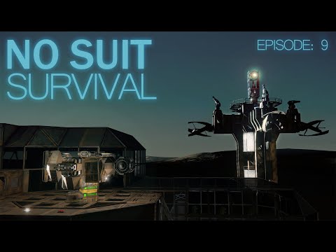 No Suit Survival: Ep. 9 Defense – Space Engineers
