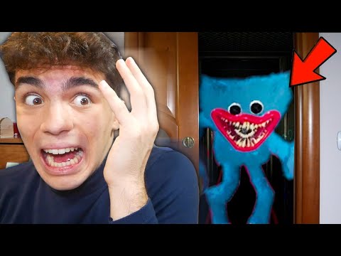 NON EVOCARE "HUGGY WUGGY" di POPPY PLAYTIME NELLA VITA REALE ALLE 3 DI NOTTE!😱😰 *pauroso*