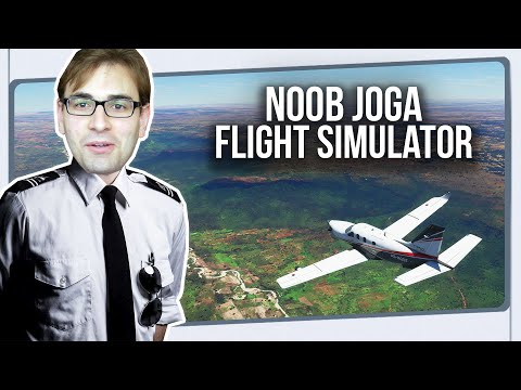 Noob Joga Microsoft Flight Simulator | PC Gameplay