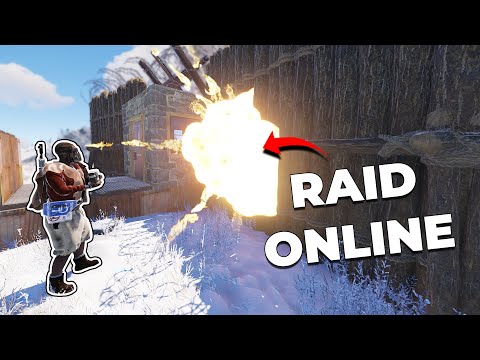 NOS AMENAZA CON RAIDEARNOS OFFLINE Y LO RAIDEAMOS ONLINE | RUST Gameplay Español