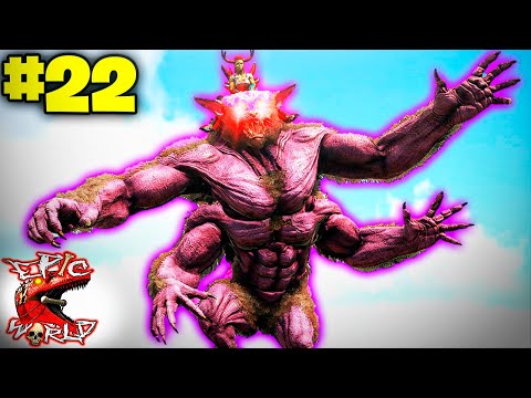 NUEVOS MONSTRUOS Y BATALLAS 😱 EPIC WORLD #22 🔥 Ark: Survival Evolved