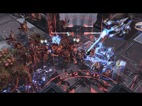Nydus Worms…In Their Face? | StarCraft 2 – never (P) vs TylerJohnson (Z) on Blackburn LE