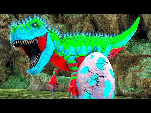 O COLOSSAL SAUROVINDICO! HYDRA QUER ME MATAR! ROUBANDO OVOS! Ark survival Evolved  Dinossauro