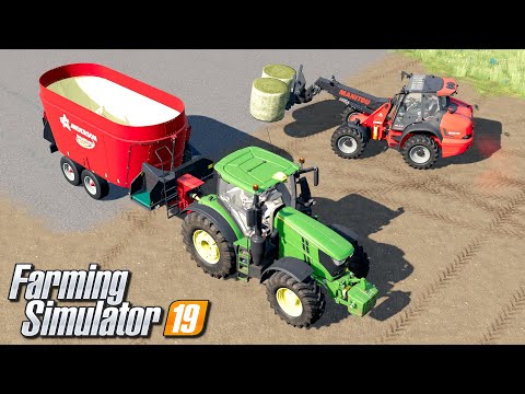 Obrządek u moich zwierząt – Farming Simulator 19 | #53