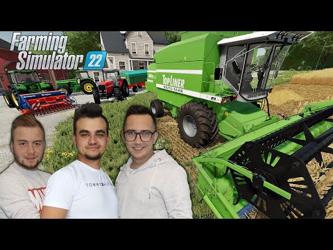 "Od Zera do Farmera"#1 ☆ Farming Simulator 22🌱Sprawdzamy gospodarstwo! Żniwa i pierwszy zarobek ☆MST