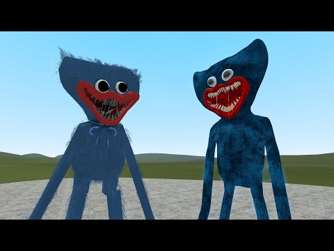 OLD HUGGY WUGGY VS NEW HUGGY WUGGY!! Garry's Mod [Poppy Playtime]
