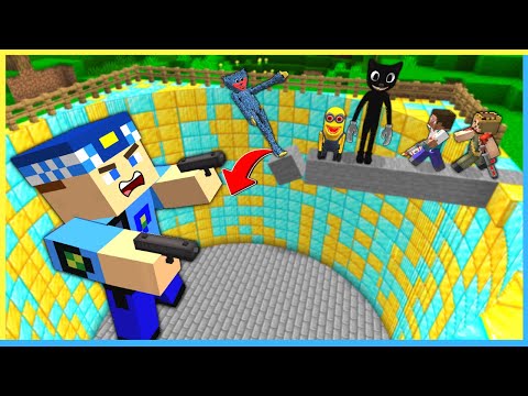 ÖLÜRSEN SİNİRLİ KEREM KOMSER ÇUKURUNA DÜŞERSİN! 😱 – Minecraft
