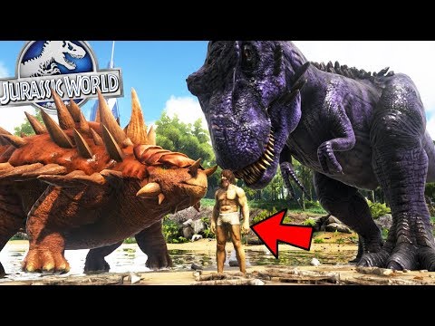 OMEGA 09 REX vs NEW HYBRID DINOSAURS! Jurassic World – Ark Survival Evolved