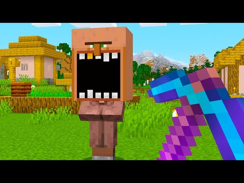os villagers enlouqueceram no minecraft e eu não sei o que fazer