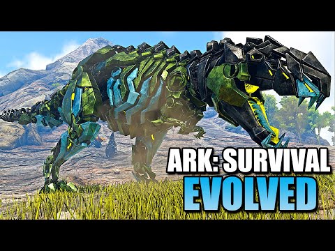 OSWAJAMY PIERWSZEGO T-REXA! 300 LVL? – ARK: Survival Evolved