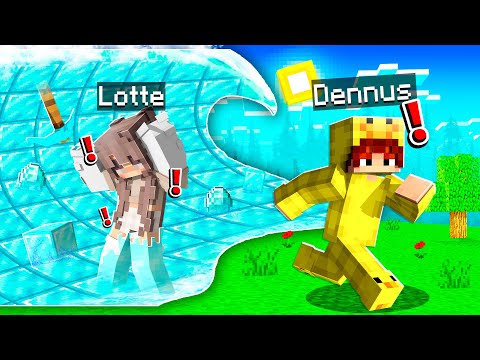 OVERLEEF de DIAMOND TSUNAMI in MINECRAFT! (WOW)