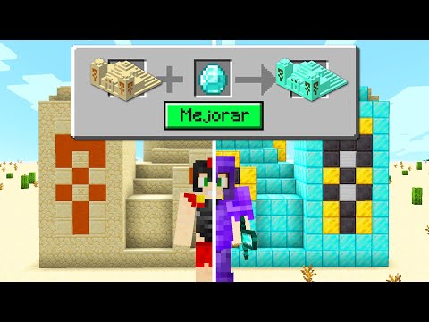 Paso Minecraft PERO HAY ESTRUCTURAS PERSONALIZADAS 💎😂 INVICTOR RETO