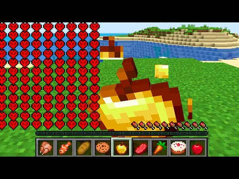 Paso Minecraft pero MI VIDA se DUPLICA al COMER 🍎😂 TimbaVk y Acenix