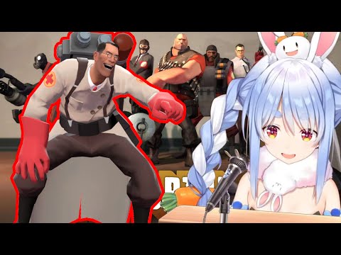 Pekora Experiences TF2 for the First Time [Team Fortress 2]