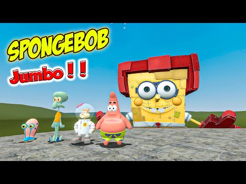 PERTAMA KALI LIHAT SPONGBOB RAKSASA YANG JAHAPP‼️ (Gmod)