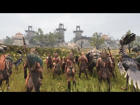 Picts Attack New Asagarth! – Conan Exiles NPC Battle