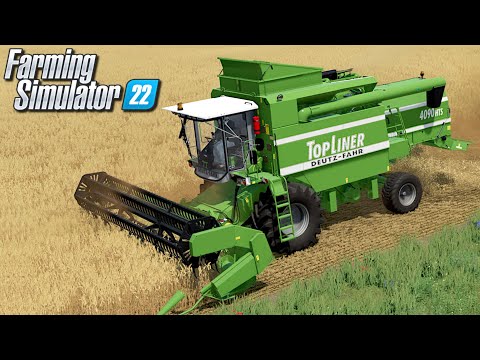 Pierwsze żniwa – Farming Simulator 22 | #2