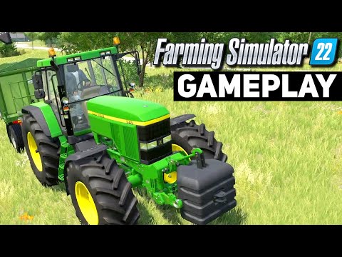 Pierwszy gameplay! – Farming Simulator 22 🚨