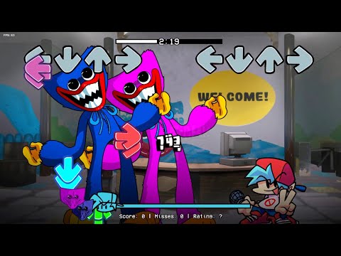 Playtime FNF – Huggy Wuggy And Kissy Missy VS Boyfriend (FNF MODS) – Friday Night Funkin Vs Huggy