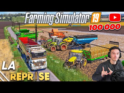 Plus que quelques BOTTES !  La Reprise ! Farming Simulator 19 (100 000 Abonnés)