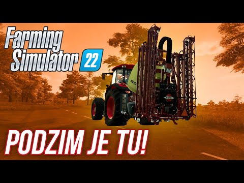 PODZIM JE TU! | Farming Simulator 22 #08
