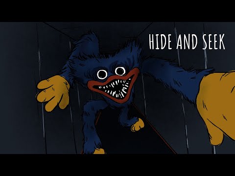 Poppy Playtime: Hide and Seek with Huggy Wuggy Monster. Fan Horror Animation
