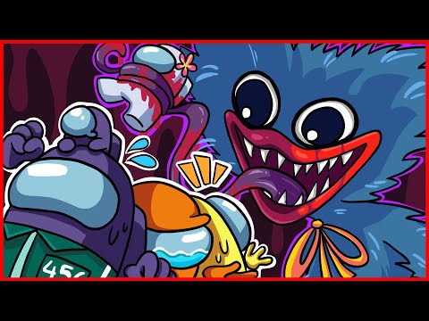 Poppy PlayTime HUGGY WUGGY in Among us Squid Game #1 | OGG animation