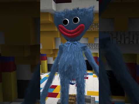 POPPY PLAYTIME no MINECRAFT! #shorts