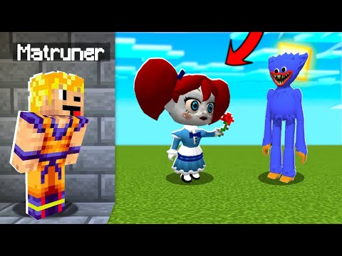 POPPY z PLAYTIME POKAZAŁA MI TAJEMNICĘ WUGGY BUGGY w MINECRAFT!
