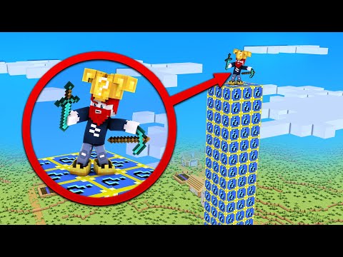 PRANK LUCKY BLOCK TURM… in Minecraft