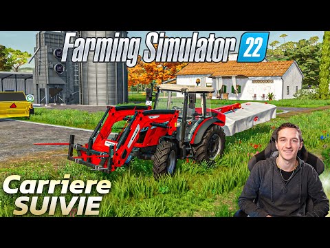 PREMIER LIVE sur la CARRIERE SUIVIE sur Farming Simulator 22