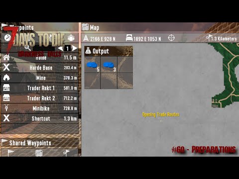 Preparations – Darkness Falls EP60 – 7 Days to Die Alpha 19