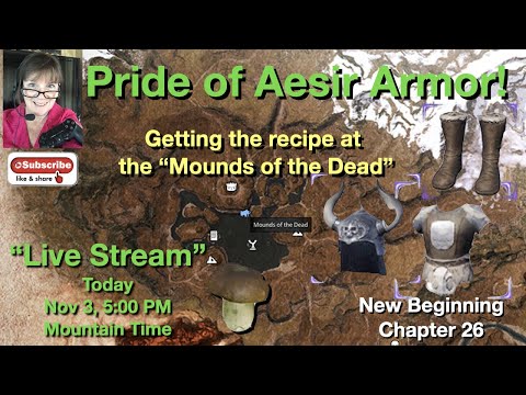 Pride of Aesir Armor!  EPIC!!!  Conan Exiles 2021