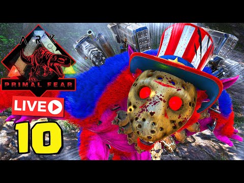 PRIMEIRA LIVE de ARK PRIMAL FEAR – #10- ARK: SURVIVAL EVOLVED